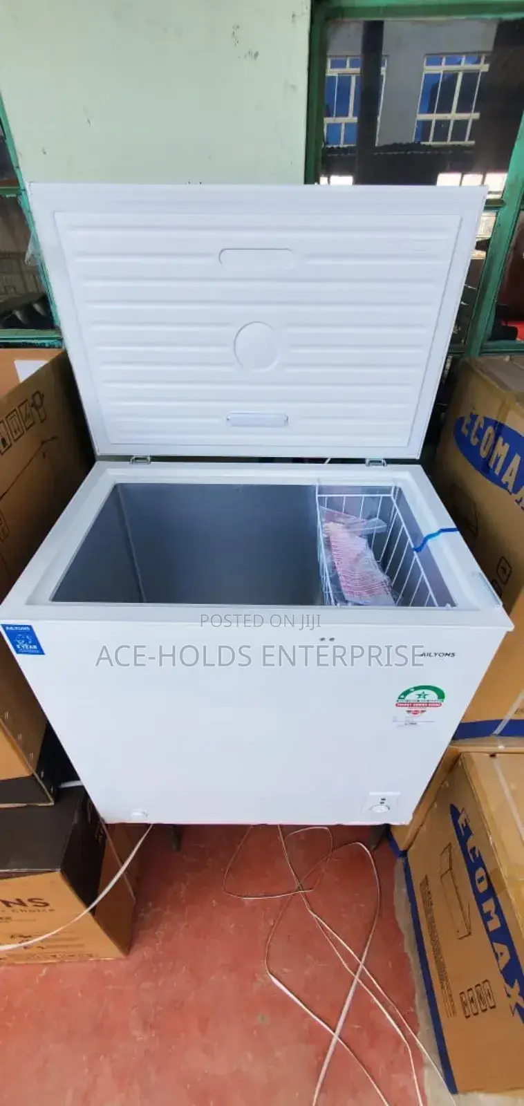 Freezer Ailyons 200 Litres Deep Chest Freezer Flip-Up Door