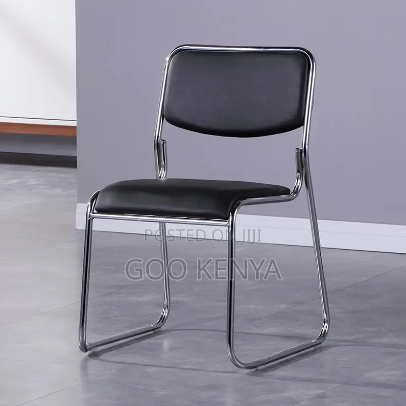 Office Chair ; Modern Conference Chair Steel Leather