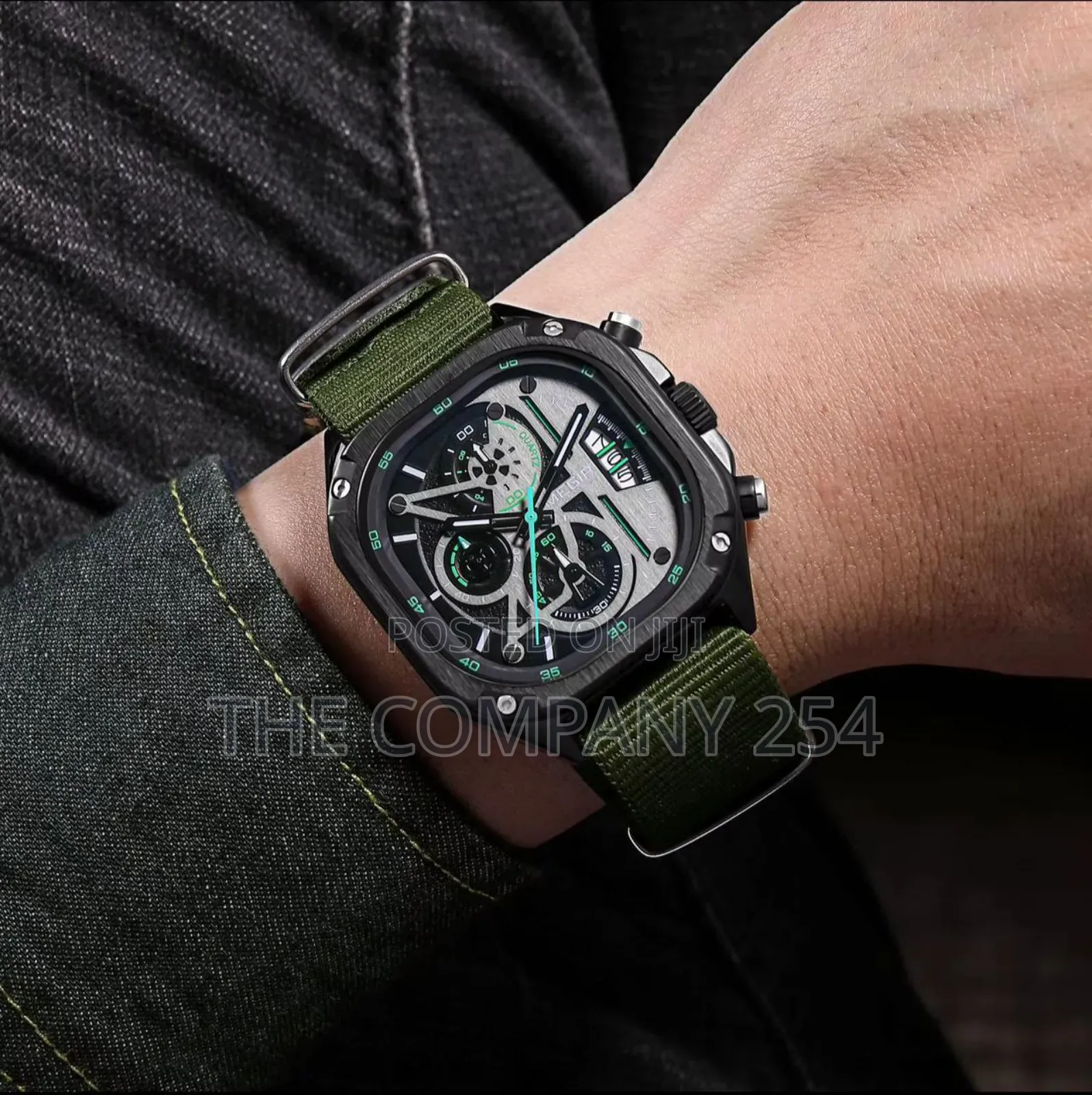 Restocked Megir Chronograph Gents Watch Casual Watch
