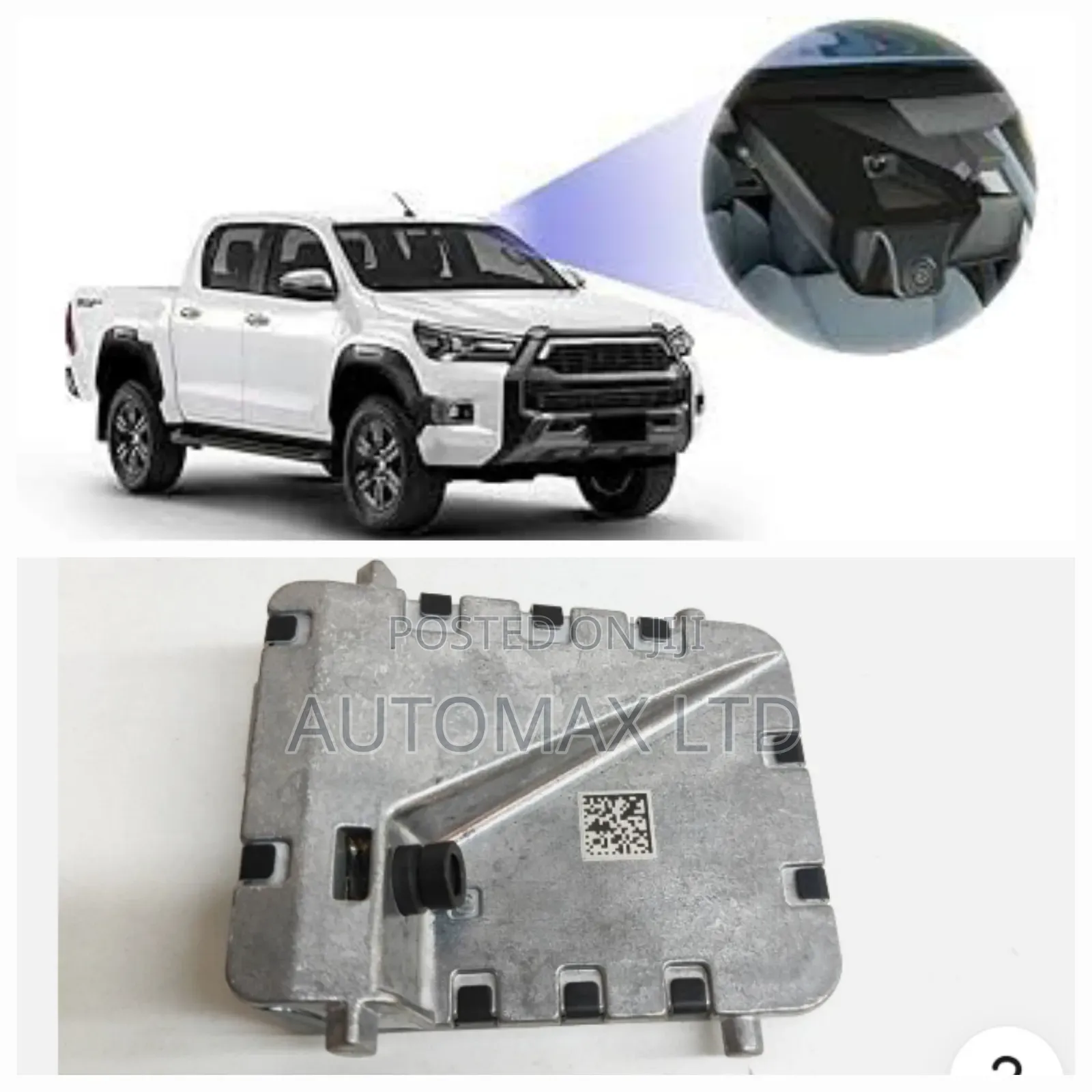 Toyota Hilux, Yr2018+ Forward Recognition Camera, Lda