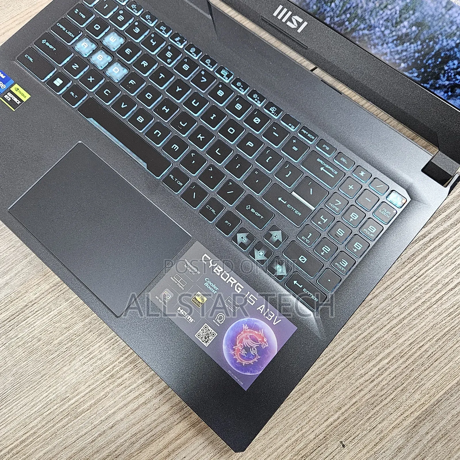 Laptop MSI 16GB Intel Core I7 SSD 512GB
