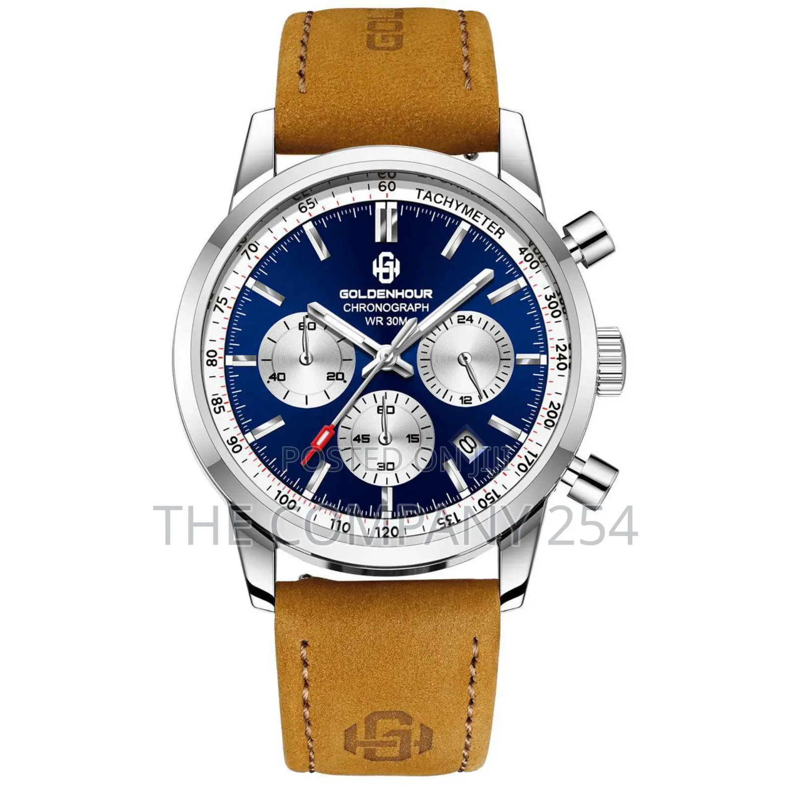 Golden Hour Original Analogue Series Leather Strap Watches