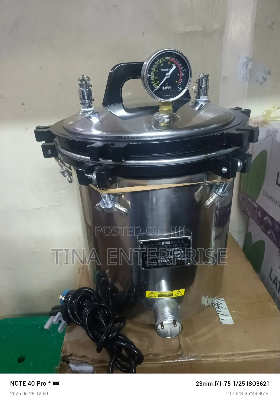 Autoclave  Sterilizer 18 Litres