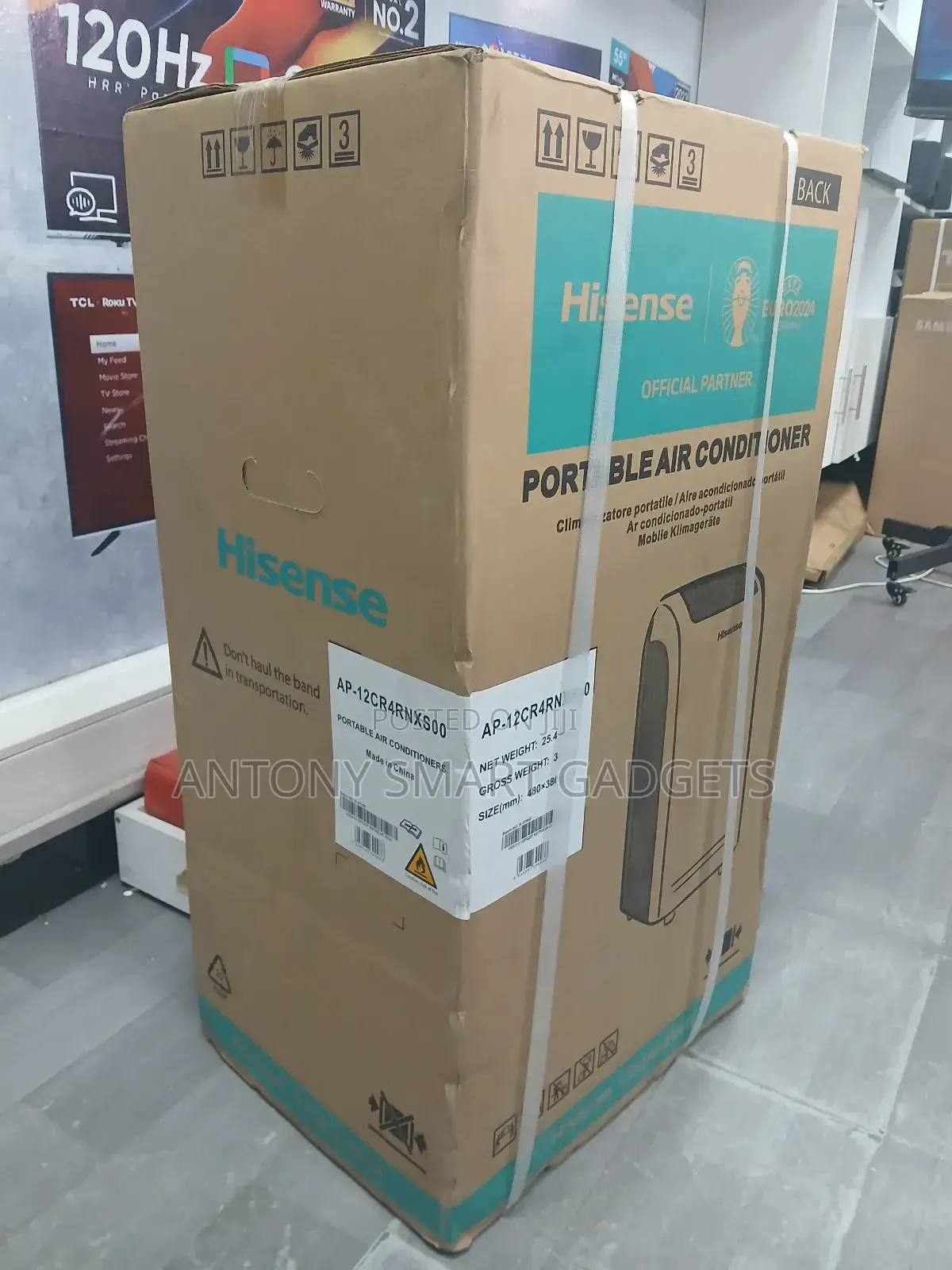 Hisense 12000btu Portable Air Conditioner Ap-12cr4rnxs00