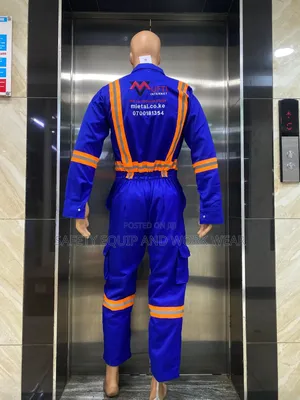 Reflective Safety Cargo Overalls Branded