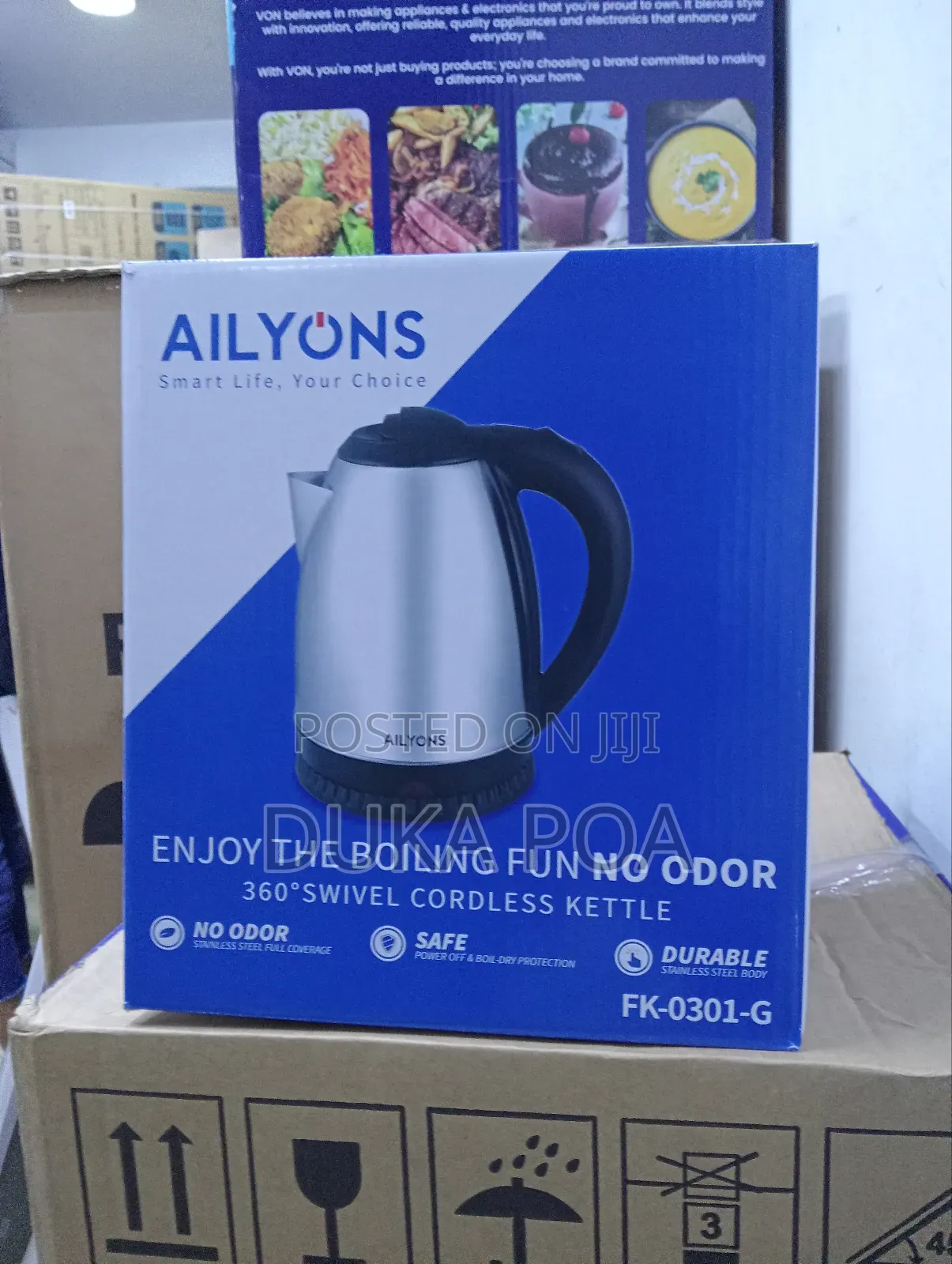 Ailyons Cordless Electric Kettle K