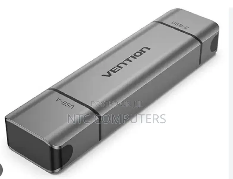Vention 2-in-1 Usb 3.0 a Card Reader(Sd+Tf) Gray Dual