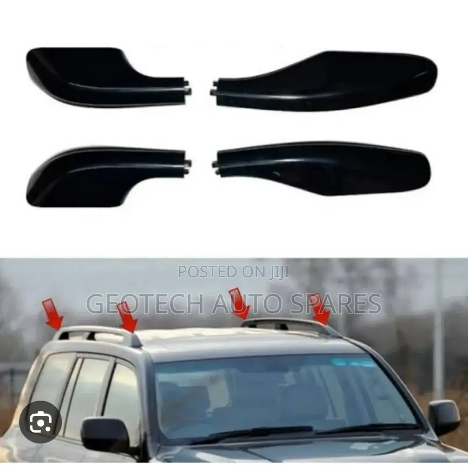 Toyota Prado 100 Series Roof Rack Covers