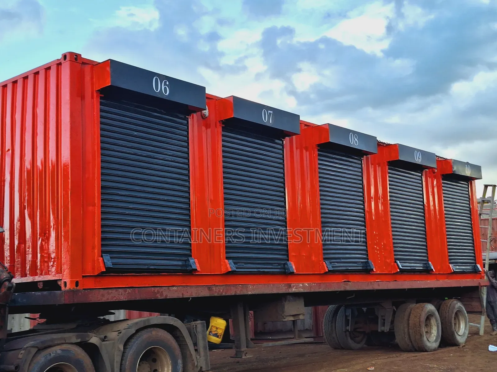 40ft Container Stalls Fixed in Record Time.