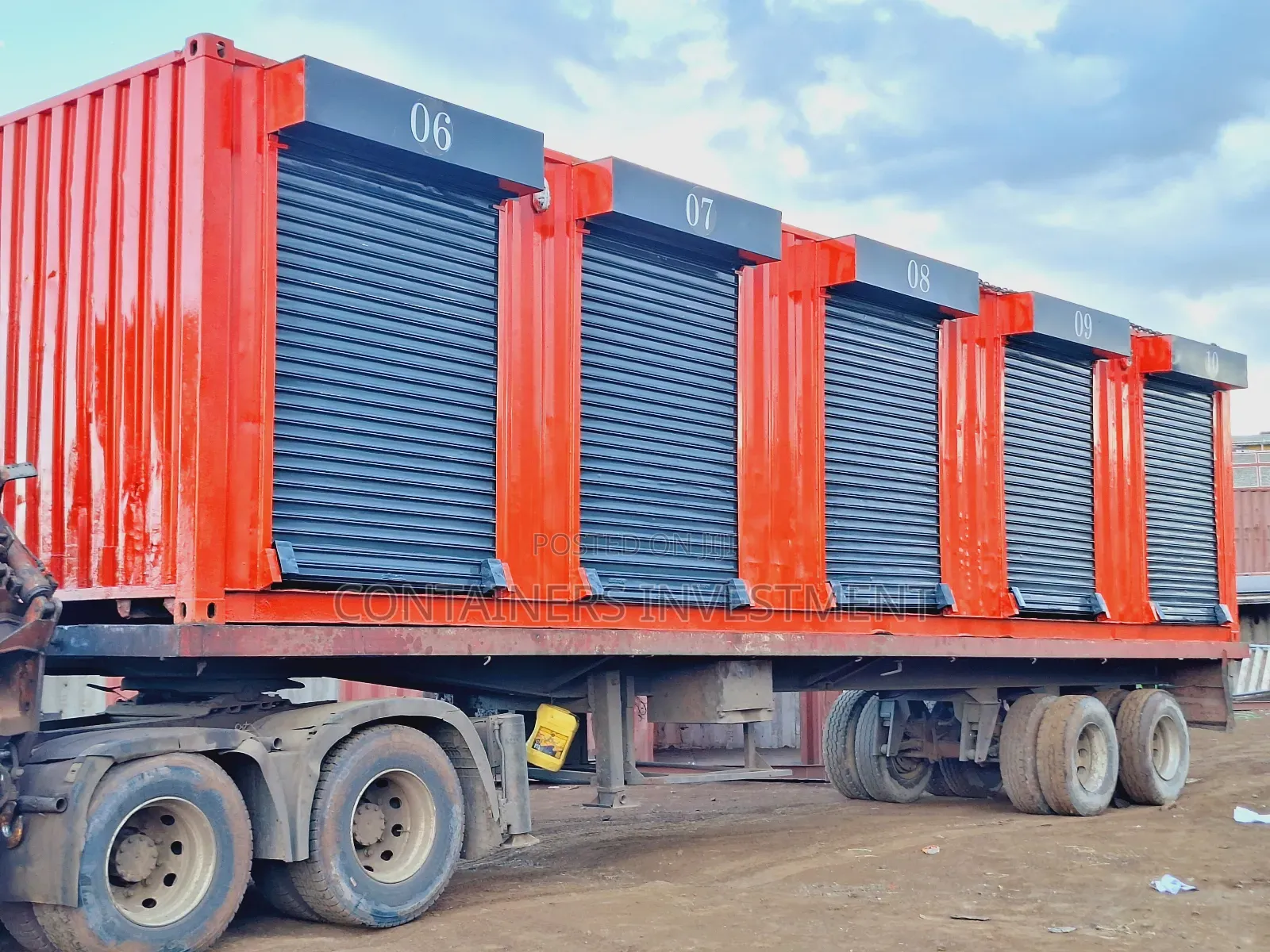 Coolest Well Prepared Container Stalls for Sale.