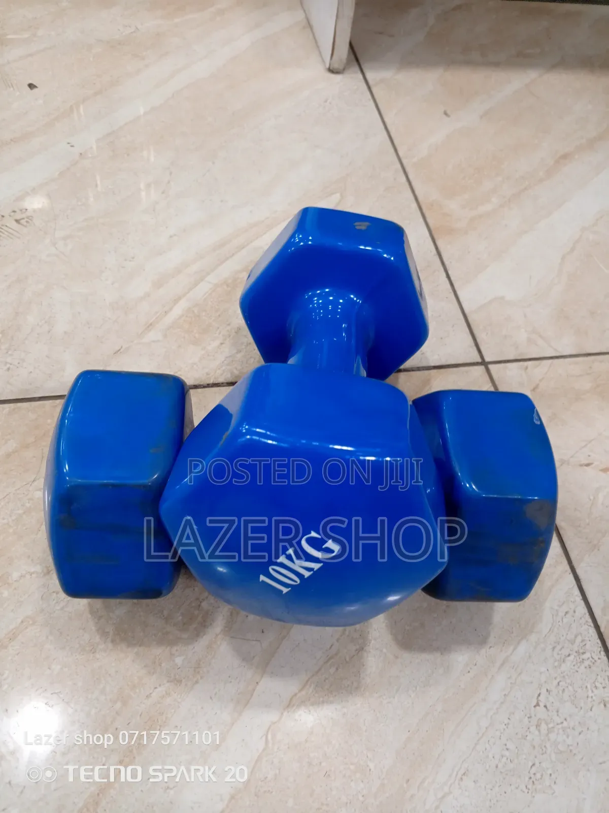 10kgs Neoprene Coated Dumbbell (Pair)