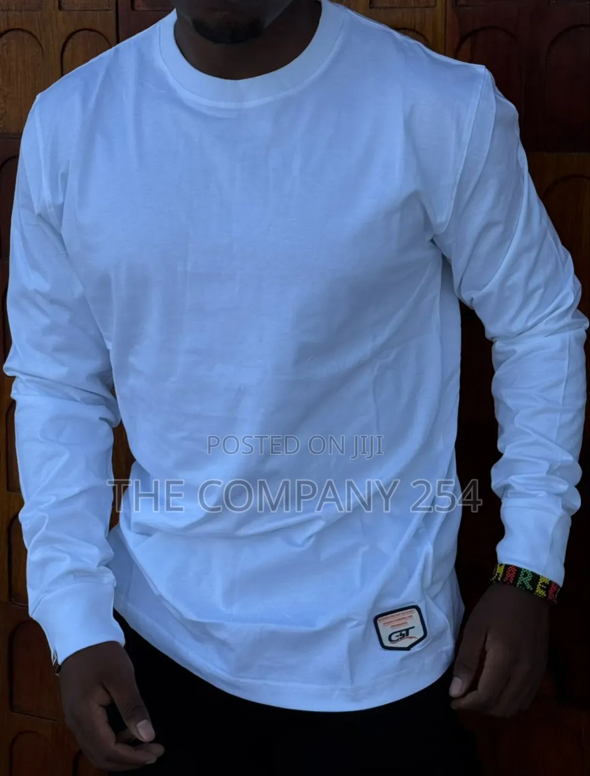 Quality Cotton Round Neck Long Sleeve Sweatshirt T-Shirt