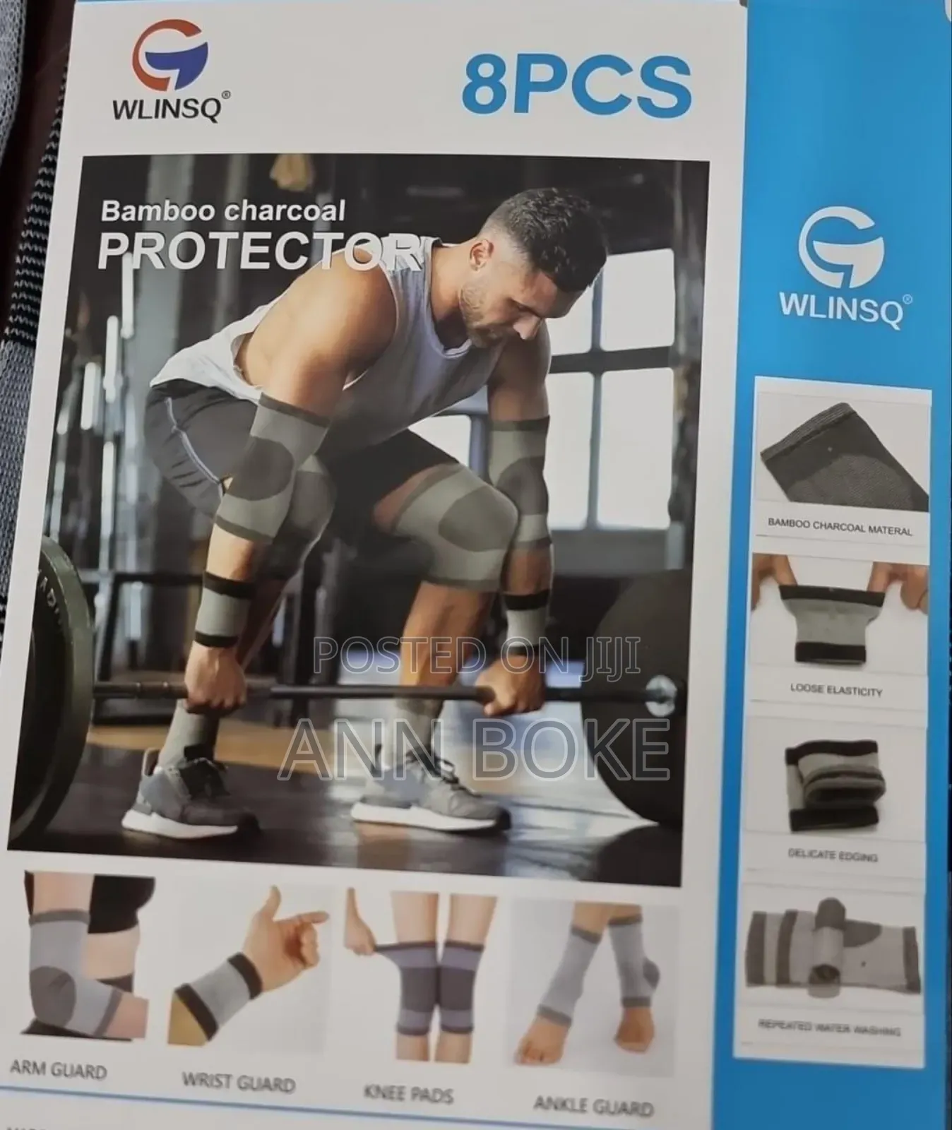 Fitness 8pc Gym Protective Gear Now Available