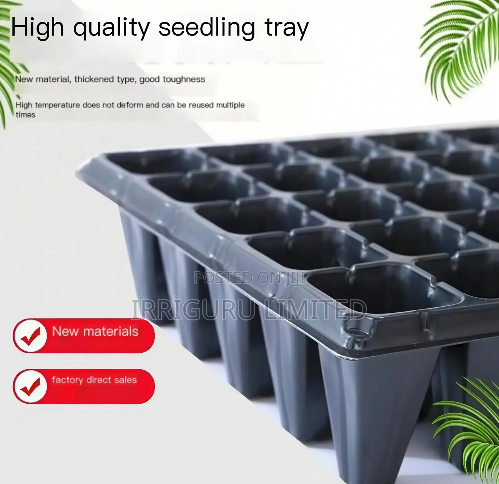 128-Hole Seedling Trayhigh Survival Rate of Planting