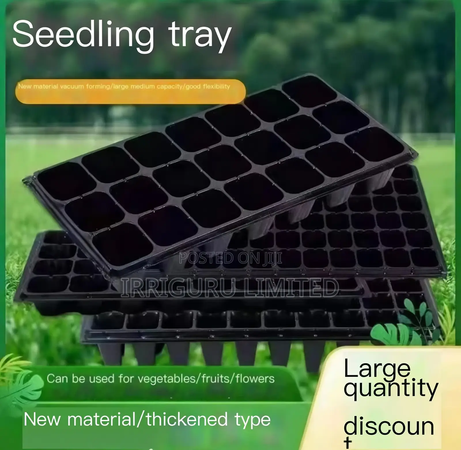 128-Hole Seedling Trayhigh Survival Rate of Planting