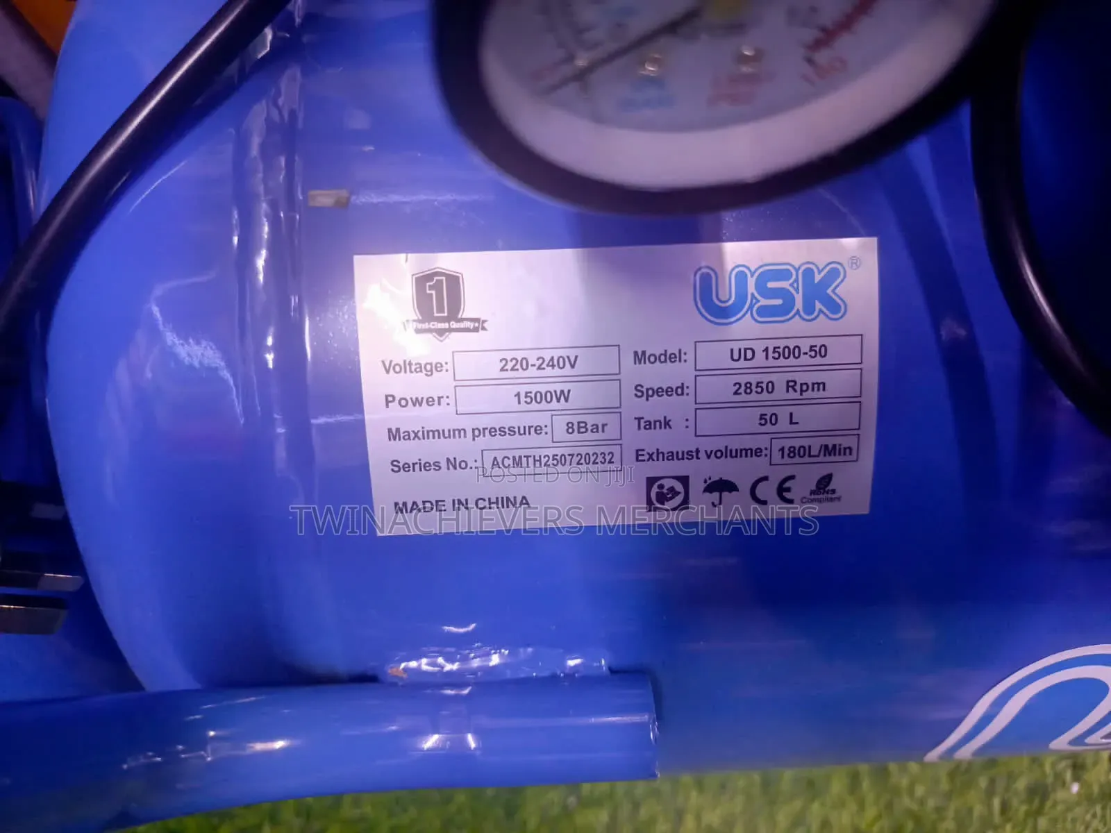 50ltrs Electric Air Compressor