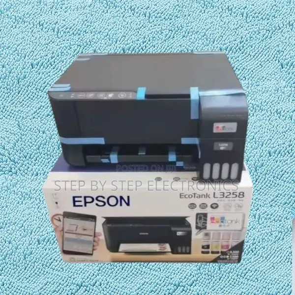 Epson L3258 Inkjet Print Scan Copy Wifi All in One Printer