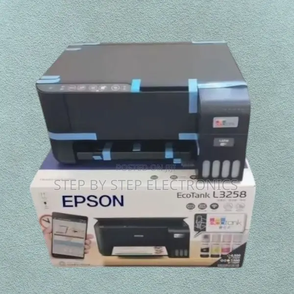 Compact Design Epson L3258 Inkjet Wifi All in One Printer