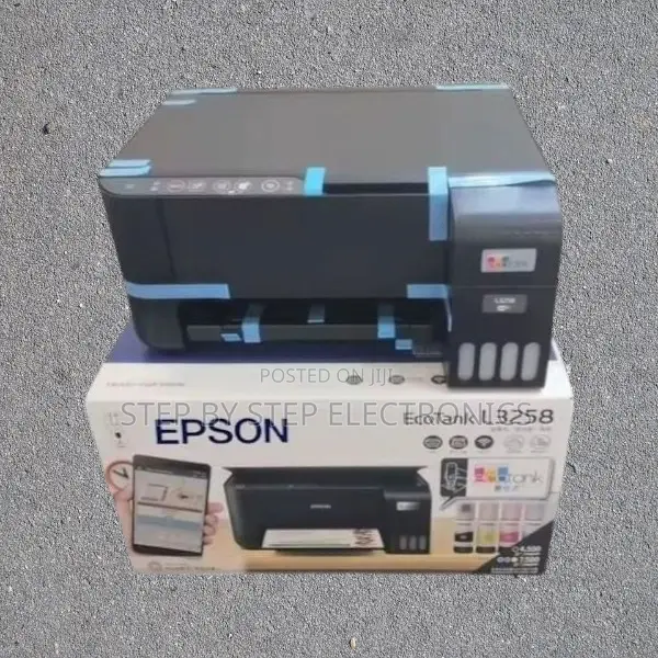 Borderless Printing Epson L3258 Inkjet All in One Printer