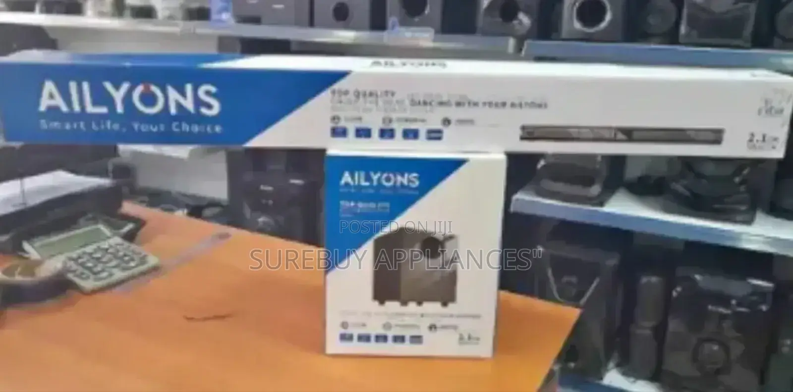 Ailyons Multi Media Subwoofer Speaker System 2.1ch