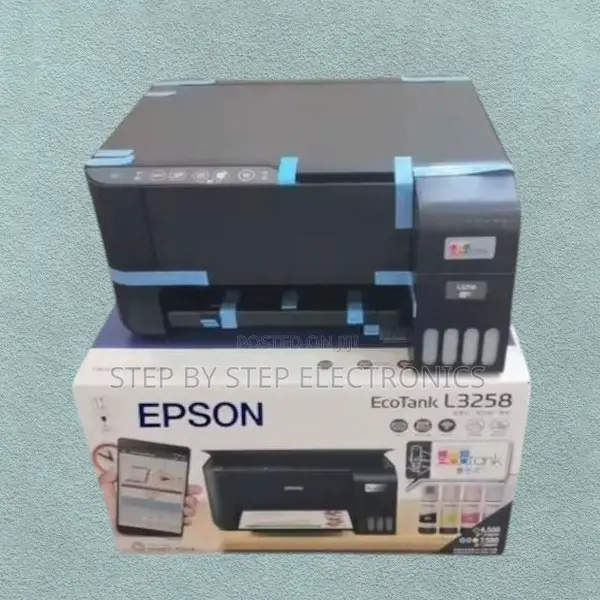 Mobile Printing Epson L3258 Inkjet Wifi All in One Printer