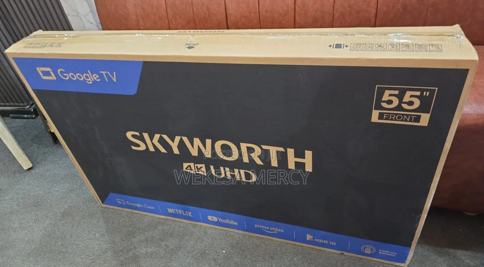 Skyworth 55 Inch 55g3a Uhd Android Smart Tv – Playstore
