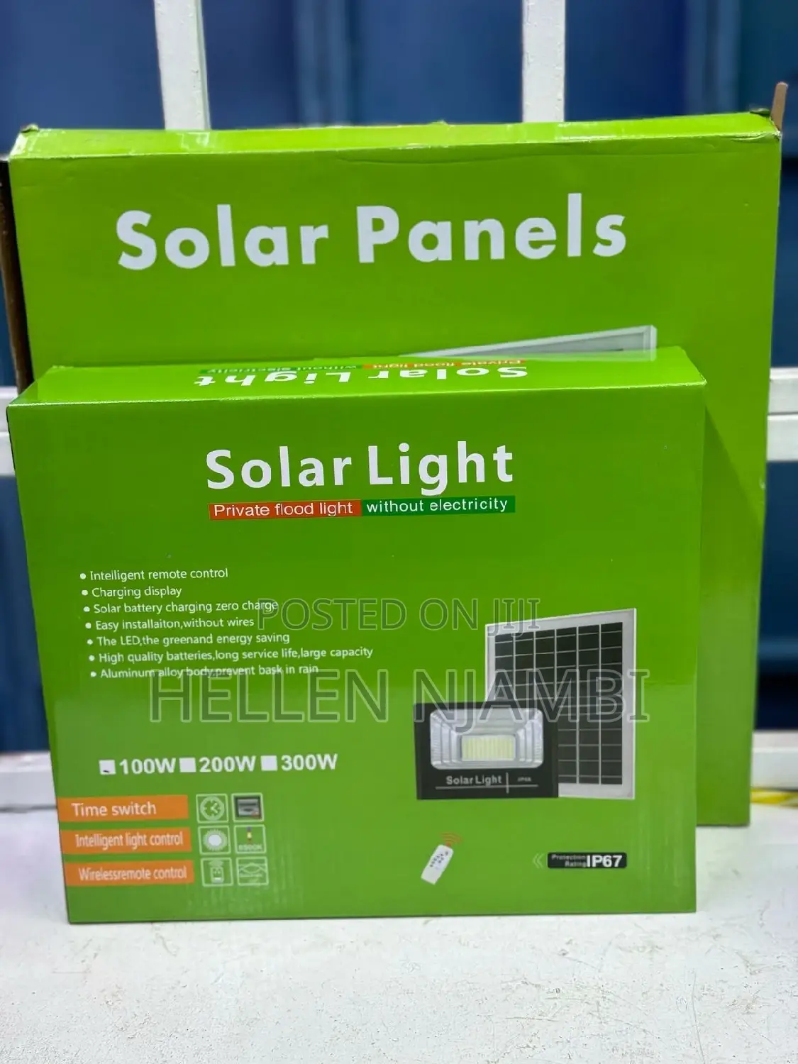 60w Watts Solar Light