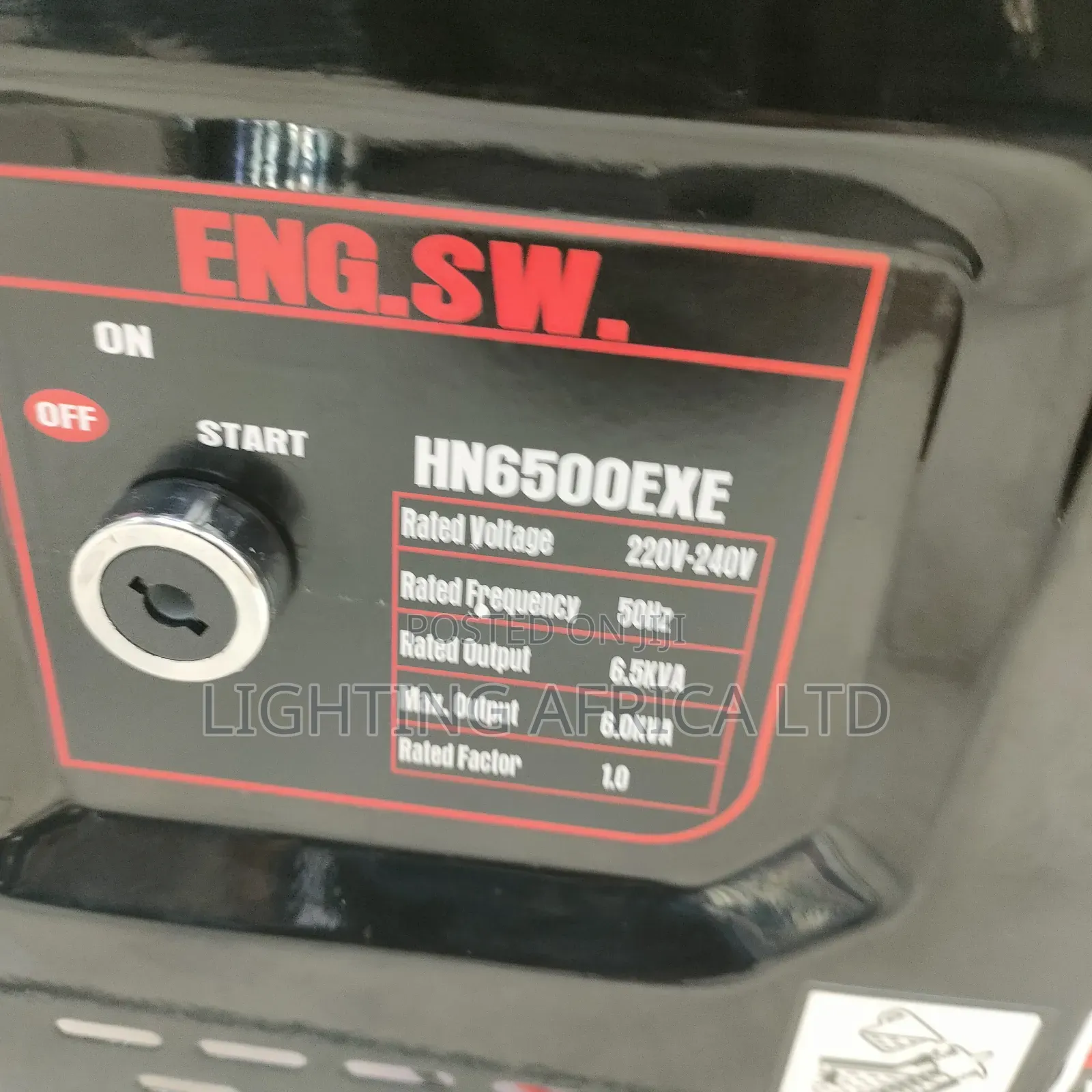 Honda 6.0 Kva Petrol Engine Generator Keystart