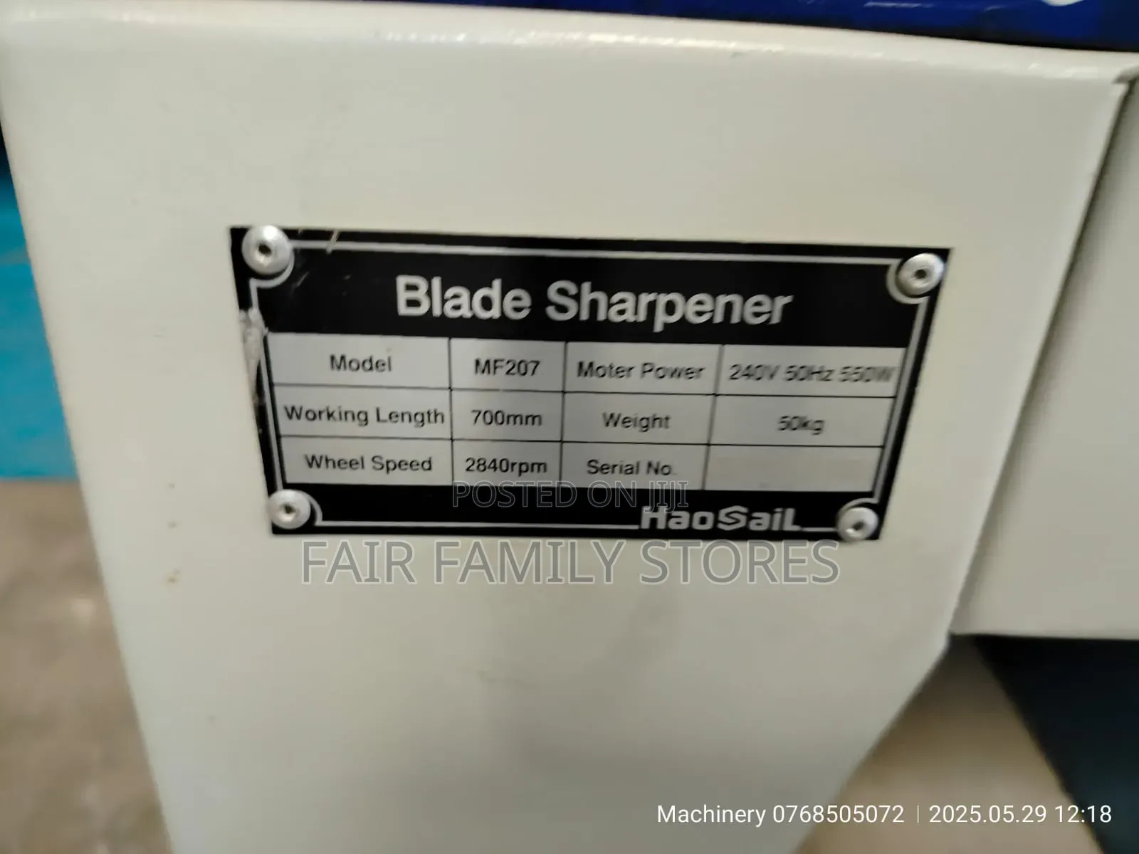 Blade Sharpener Machine