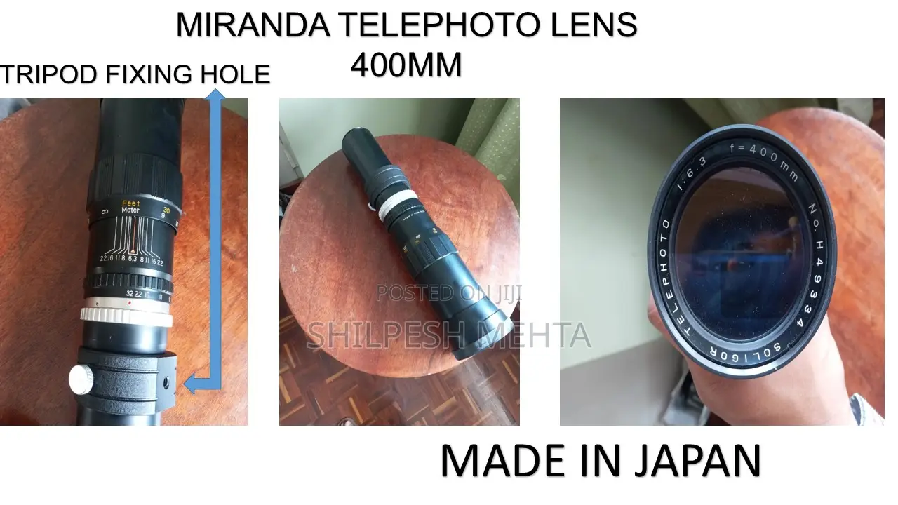 Miranda Telephoto Lens (400mm) Japan