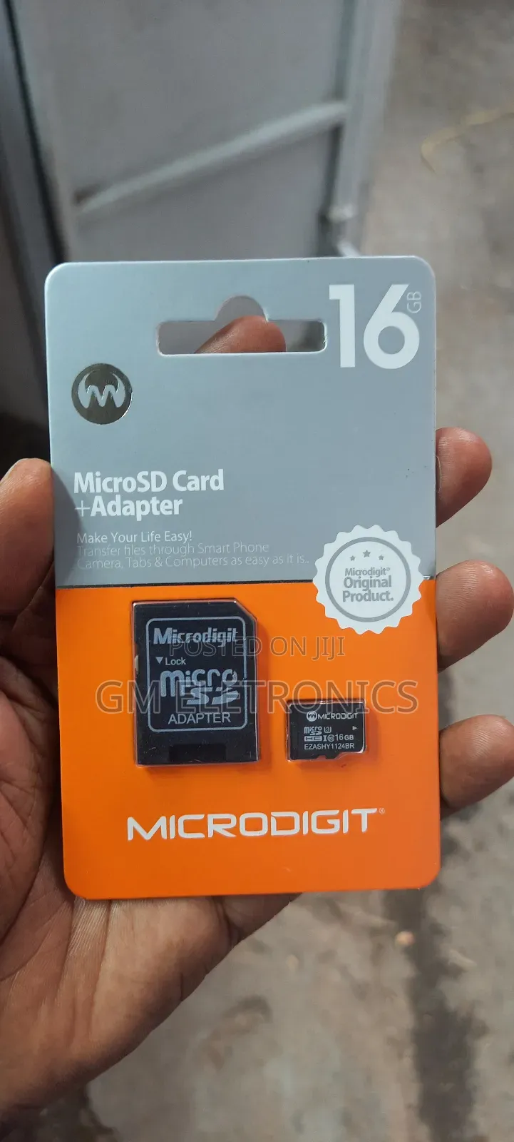 Original 16gb Micro Sd Card +Adapter-Universal.