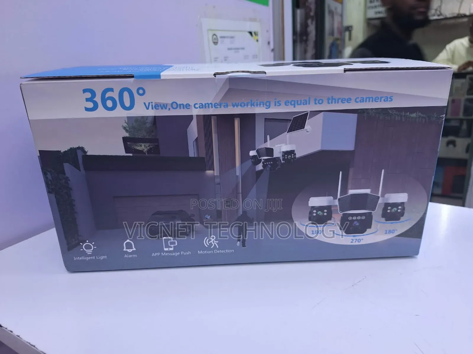 Okom Solar 4g Tripple Pan Camera