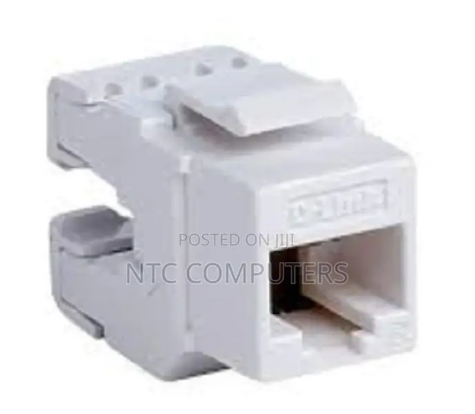 NKJ-C6whi1b21 Cat6 Utp Keystone Jack,Whi