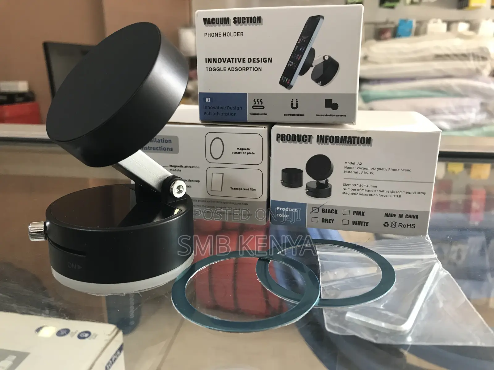 Vaccum Suction Phone Holder