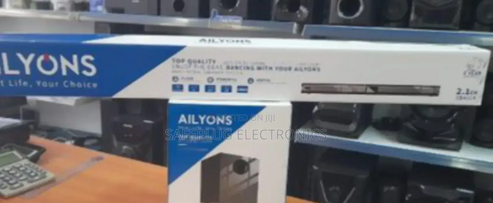 Multimedia Speaker System (Ailyons) 2.1ch Sb401; New