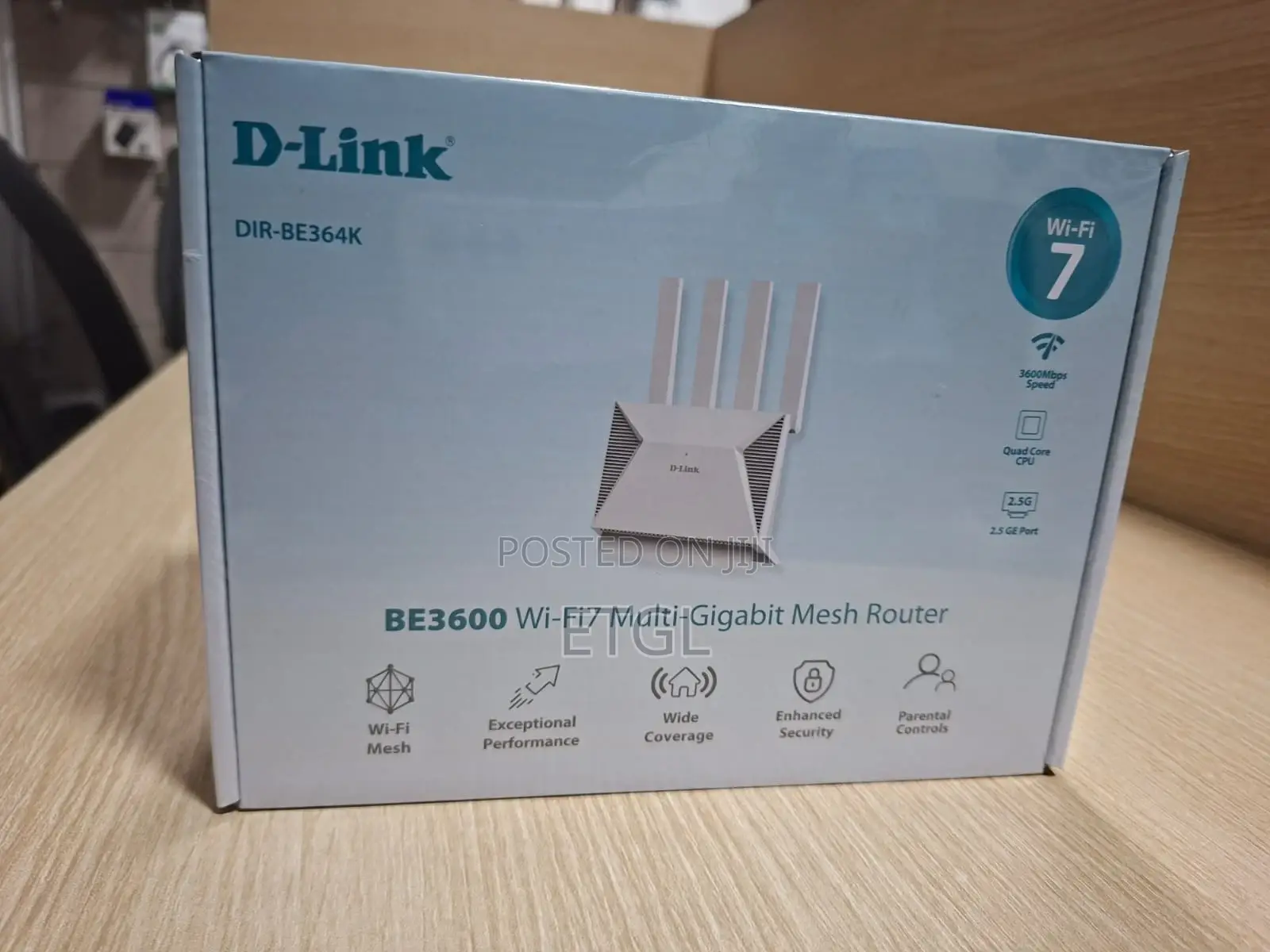 D-Link Be3600 Wi-Fi 7 Dual-Band, Mesh Router