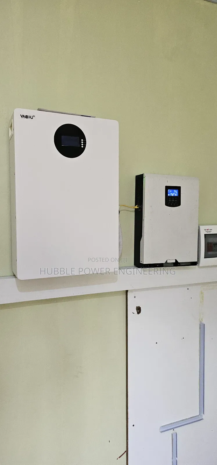 2.2kw Solar Installations, 5kw Hybrid Inverter, 5.12kwh Batt
