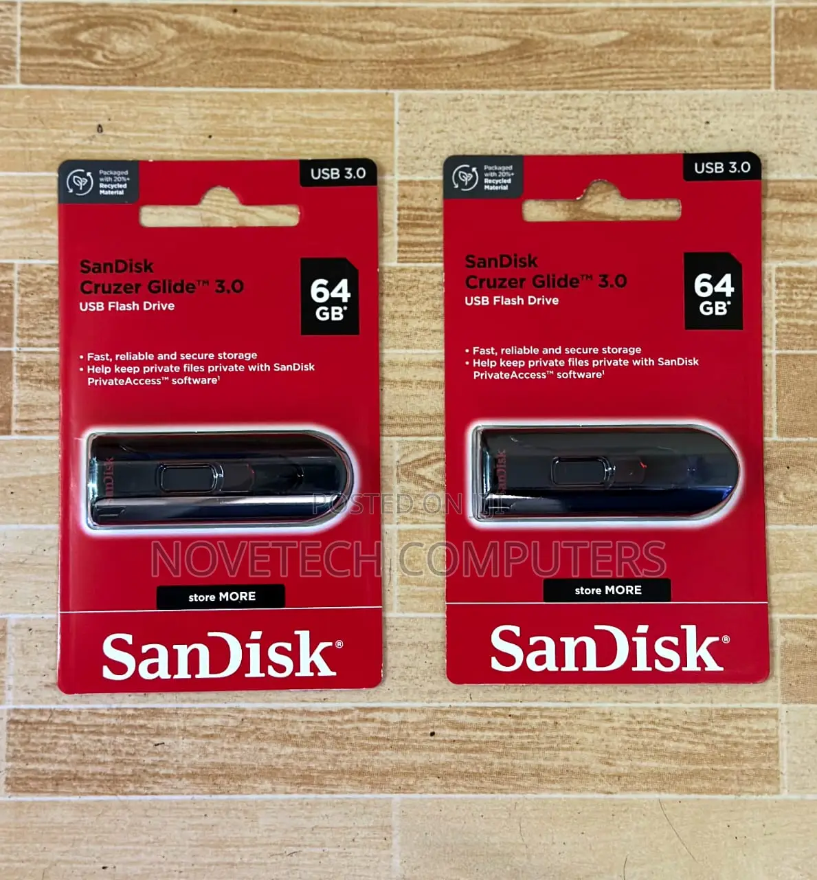 Sandisk Cruzer Glide 3.0 Usb Flash Drive – 64gb