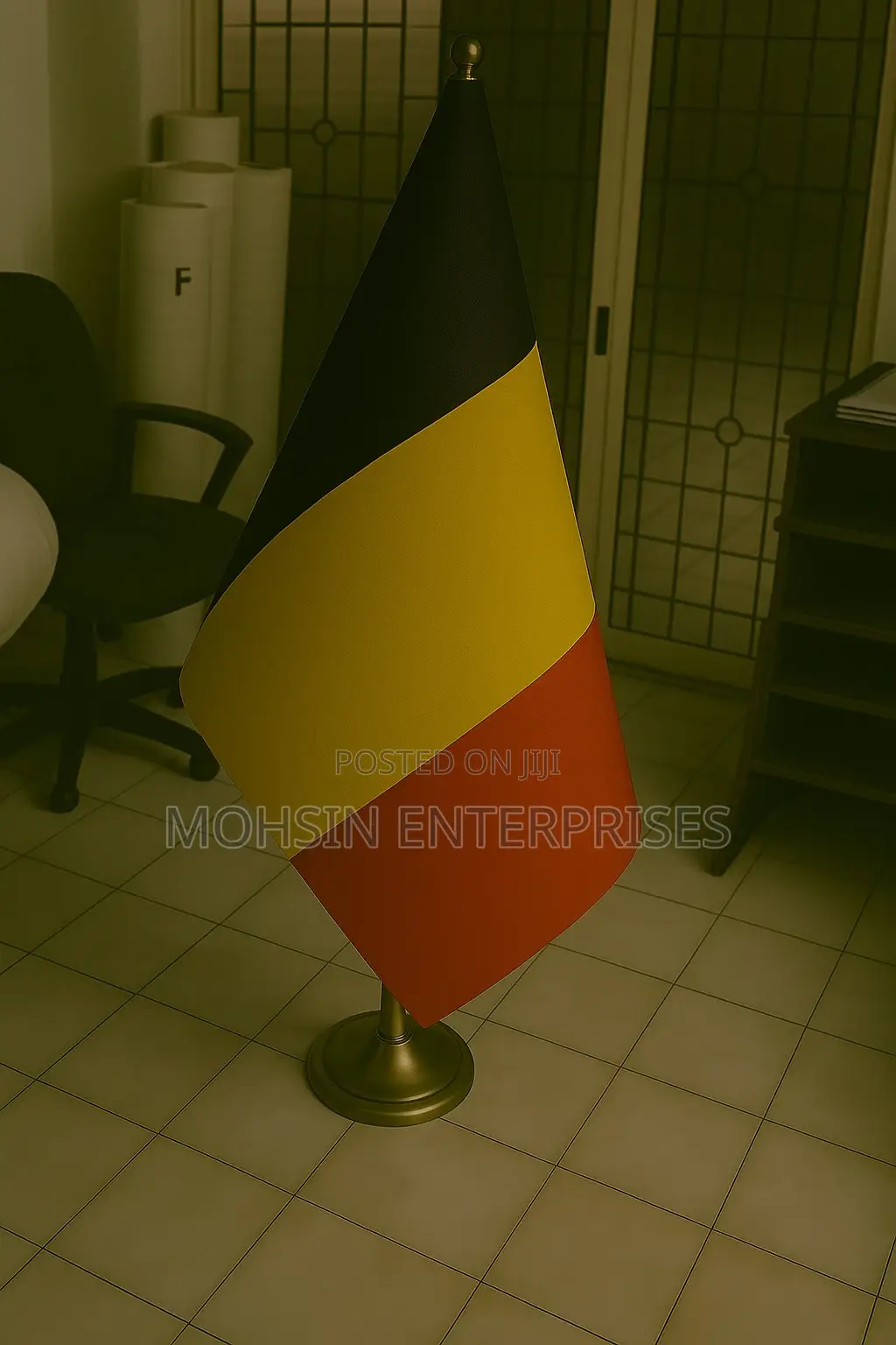 Professional Republic of Belgium Flag 40”X60”