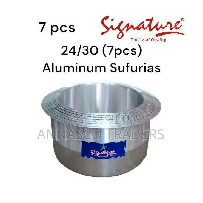 Signature 7pcs Premier Range Of Aluminium Cooking Pots