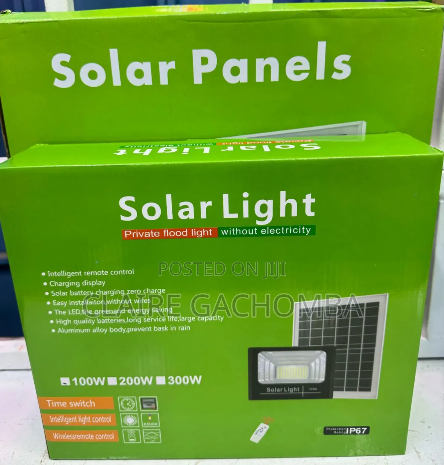 Solar Light 100w Watts