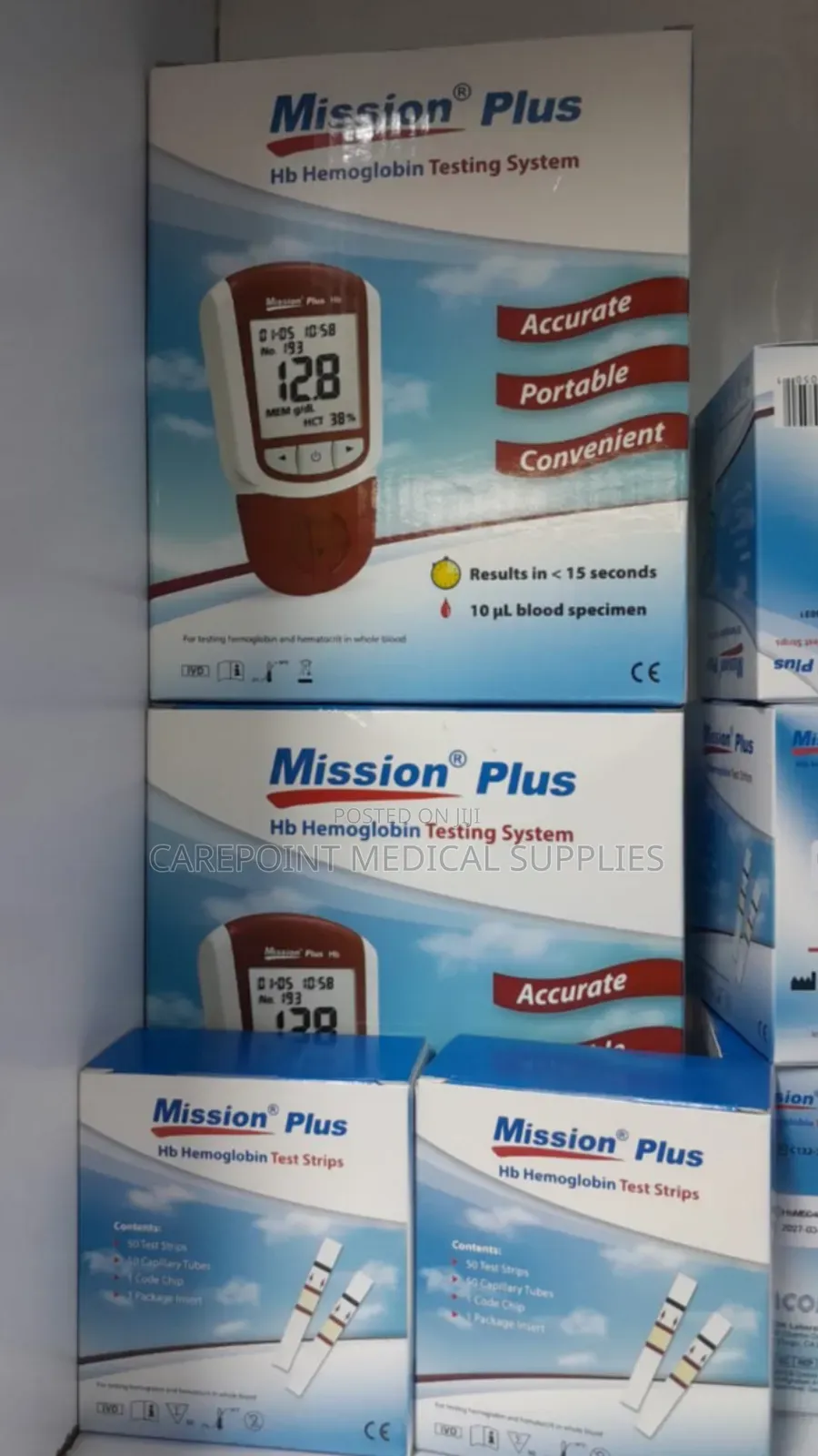Mission Plus Hb Testing System