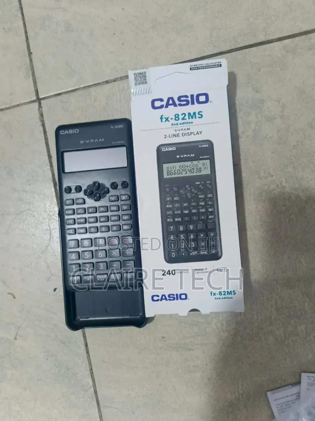 Casio Fx-82ms 2nd Edition Scientific Calculator