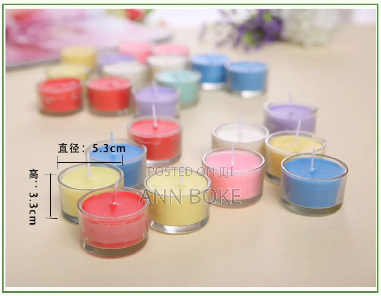 *Scented Candles 6pc
