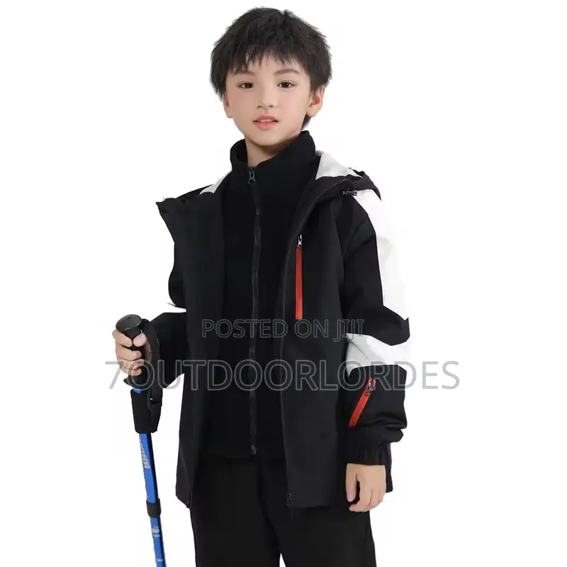 3 in 1 Winter Kids Windbreaker Jacket