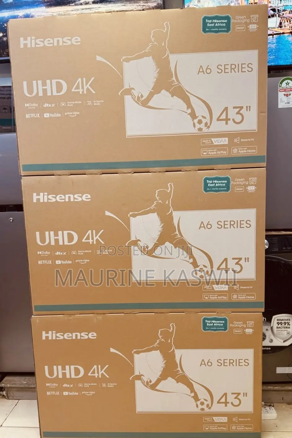 Hisense 43 Inch Smart 43 A6n(2025)Mode