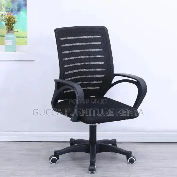 Office Chair: Ergonomic Design Strong Mid-Back Mesh Seat