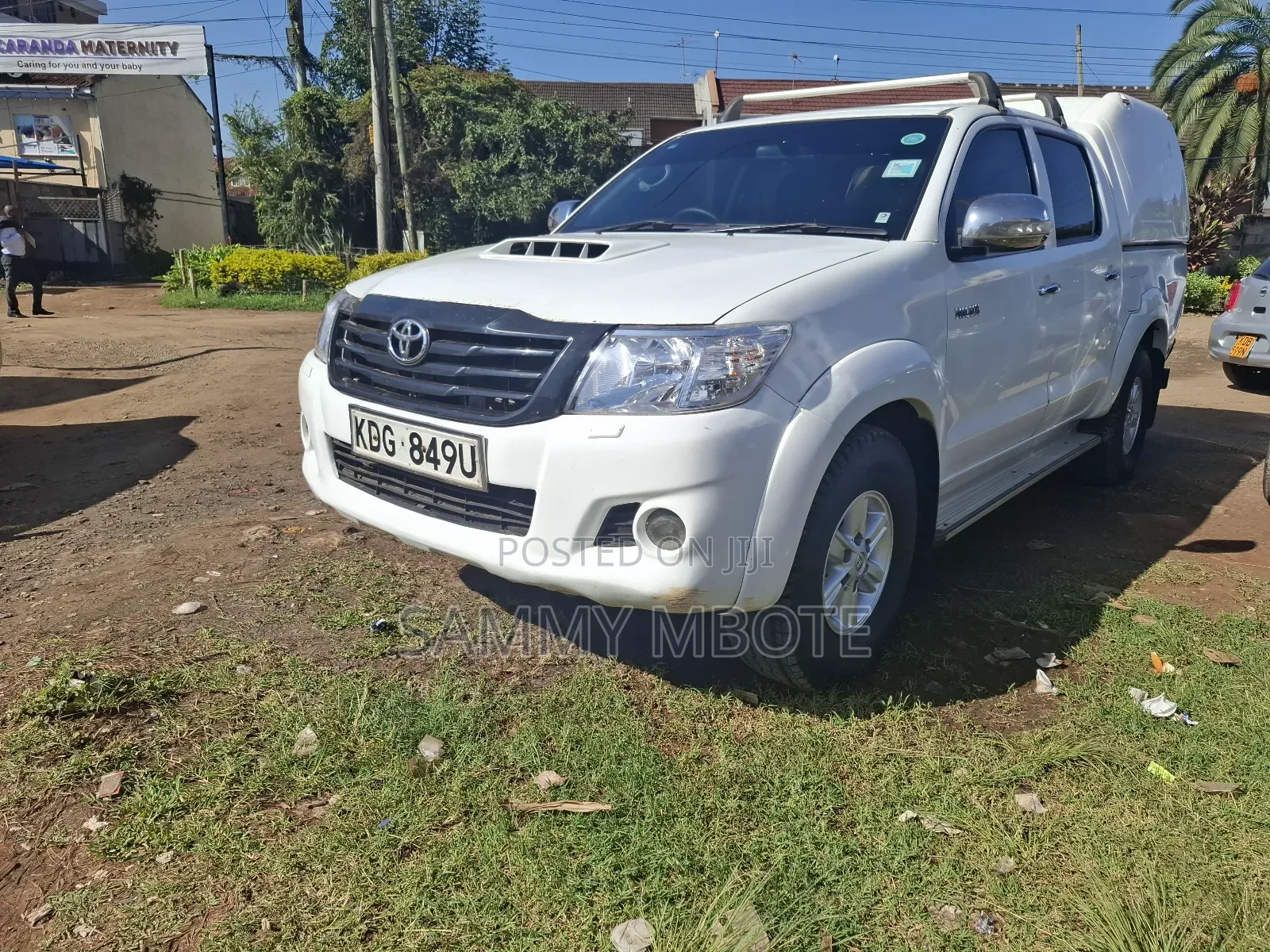 Toyota Hilux 3.0 D-4D 4x4 2012 White