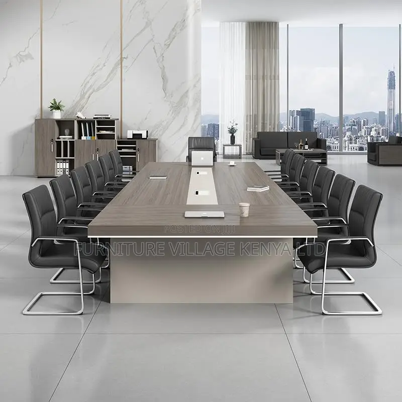 Office Table: Office Meeting Room Board Table-3 Meters