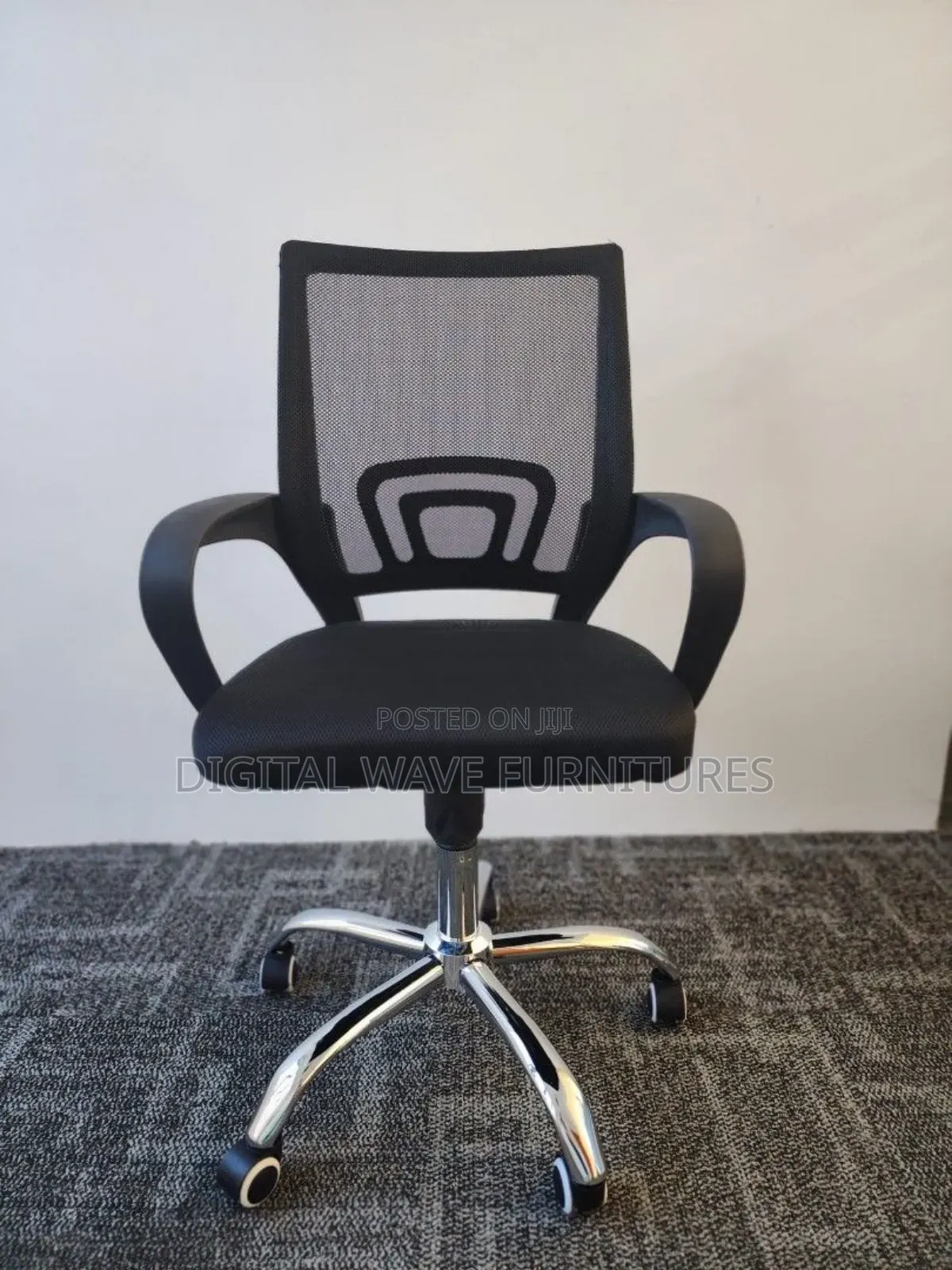 Unique Design Mesh Office Chair Black Aq8
